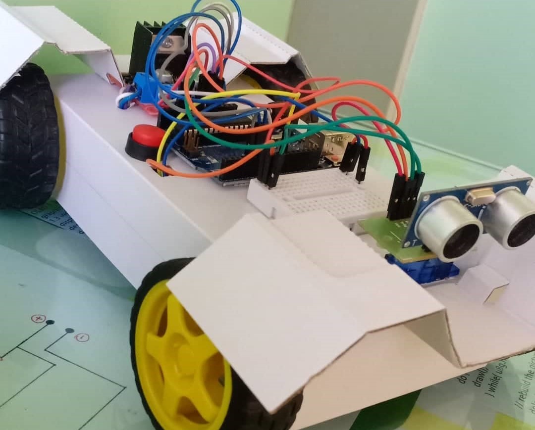 Obstacle avoiding robot thumbnail